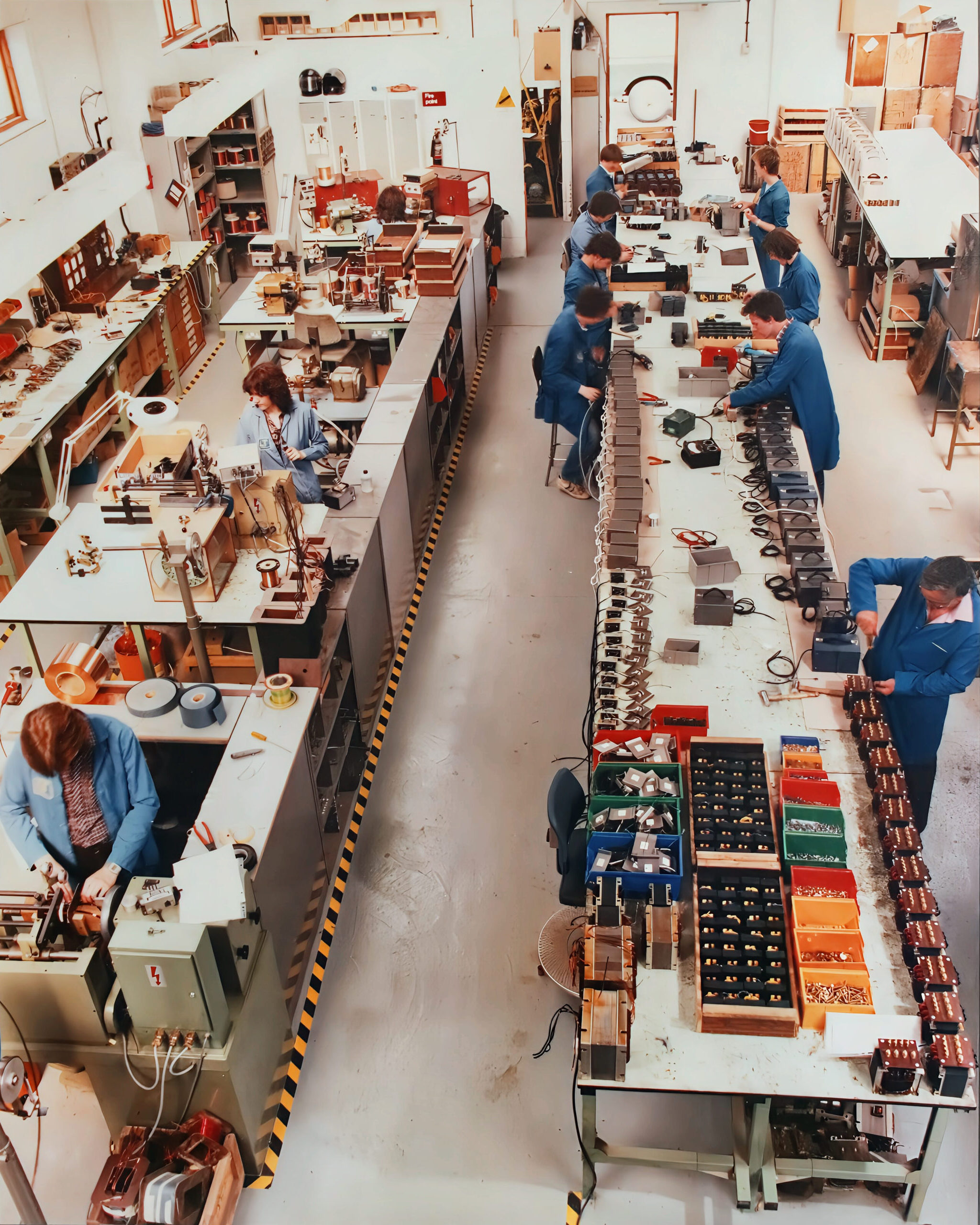 Louth TX in 1982 - Shop floor